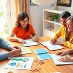 Comunique-se de forma transparente sobre finanças em família