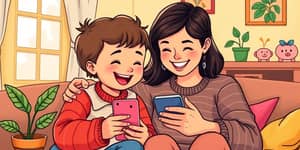 Conta para menores com controle parental
