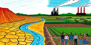 A escassez de água e o impacto nos setores produtivos