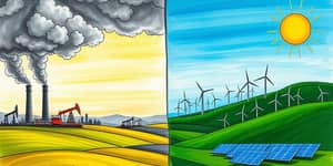 O dilema da energia: entre fontes fósseis e renováveis