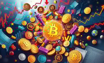 A volatilidade das criptomoedas impacta portfólios diversificados