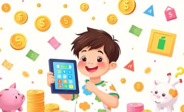 Conta digital infantil para educação financeira
