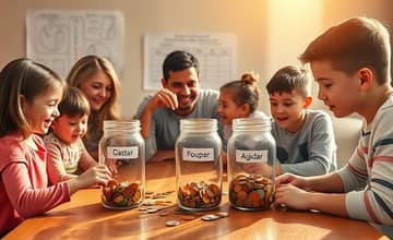 Aprenda a poupar para seus filhos: educação financeira na infância