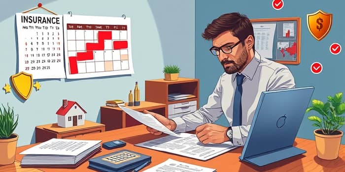 Faça revisões anuais em seguros e contratos