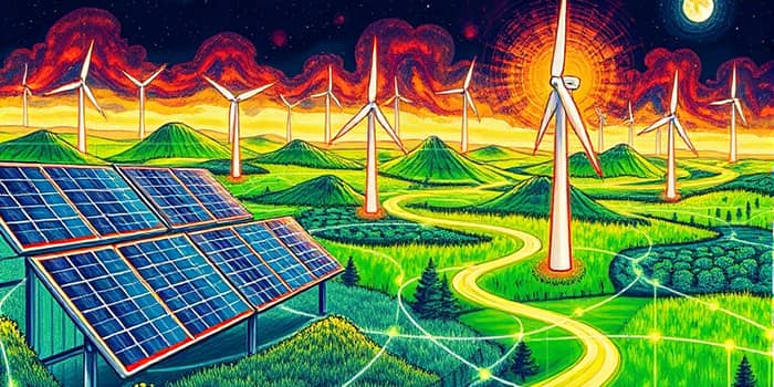 Fundo temático de energia renovável