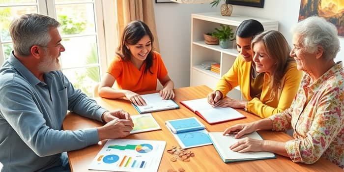 Comunique-se de forma transparente sobre finanças em família