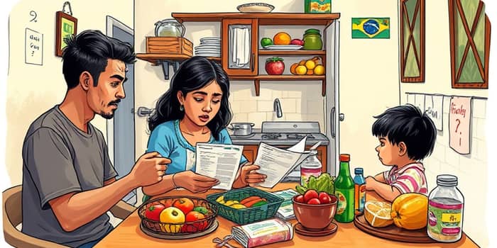 Analise o impacto da inflação no orçamento doméstico