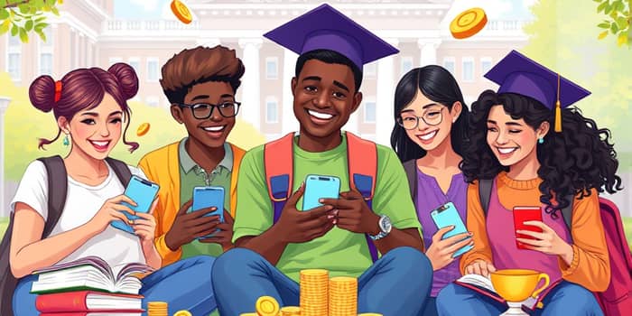 Conta universitária com benefícios para jovens