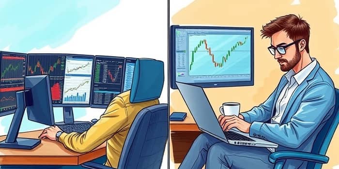Day Trade vs. Swing Trade: Qual Estratégia é Para Você?
