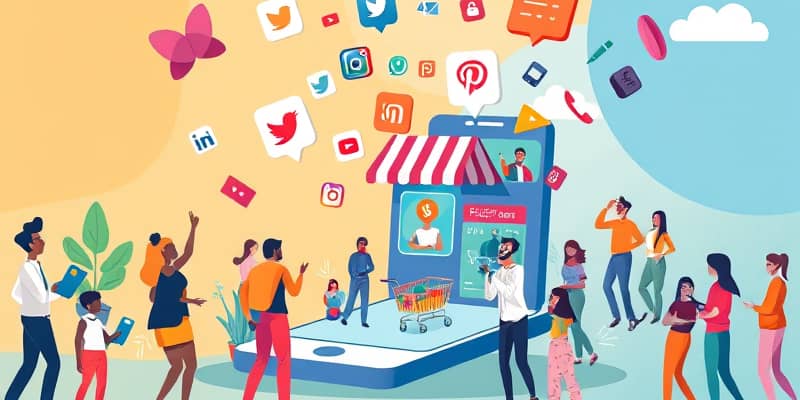 A influência das redes sociais nas tendências de consumo